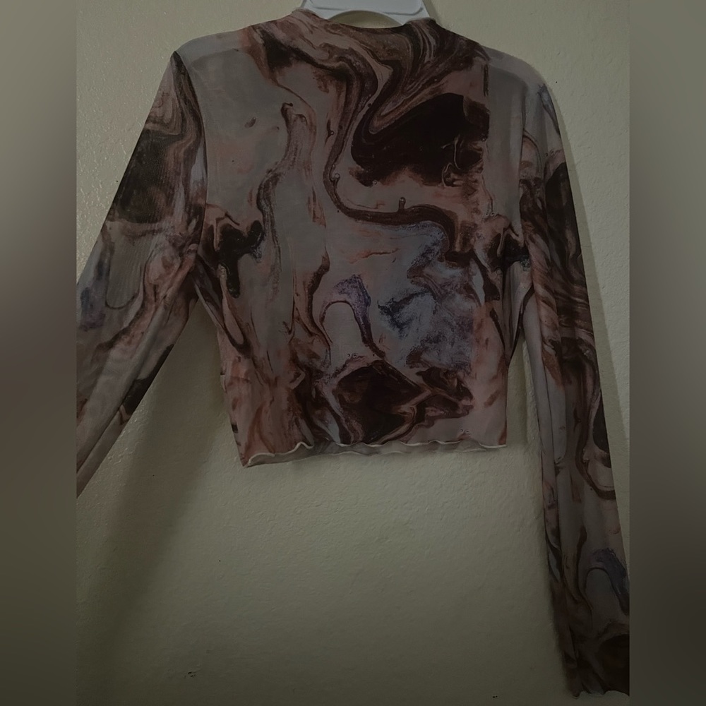 Mesh marble top